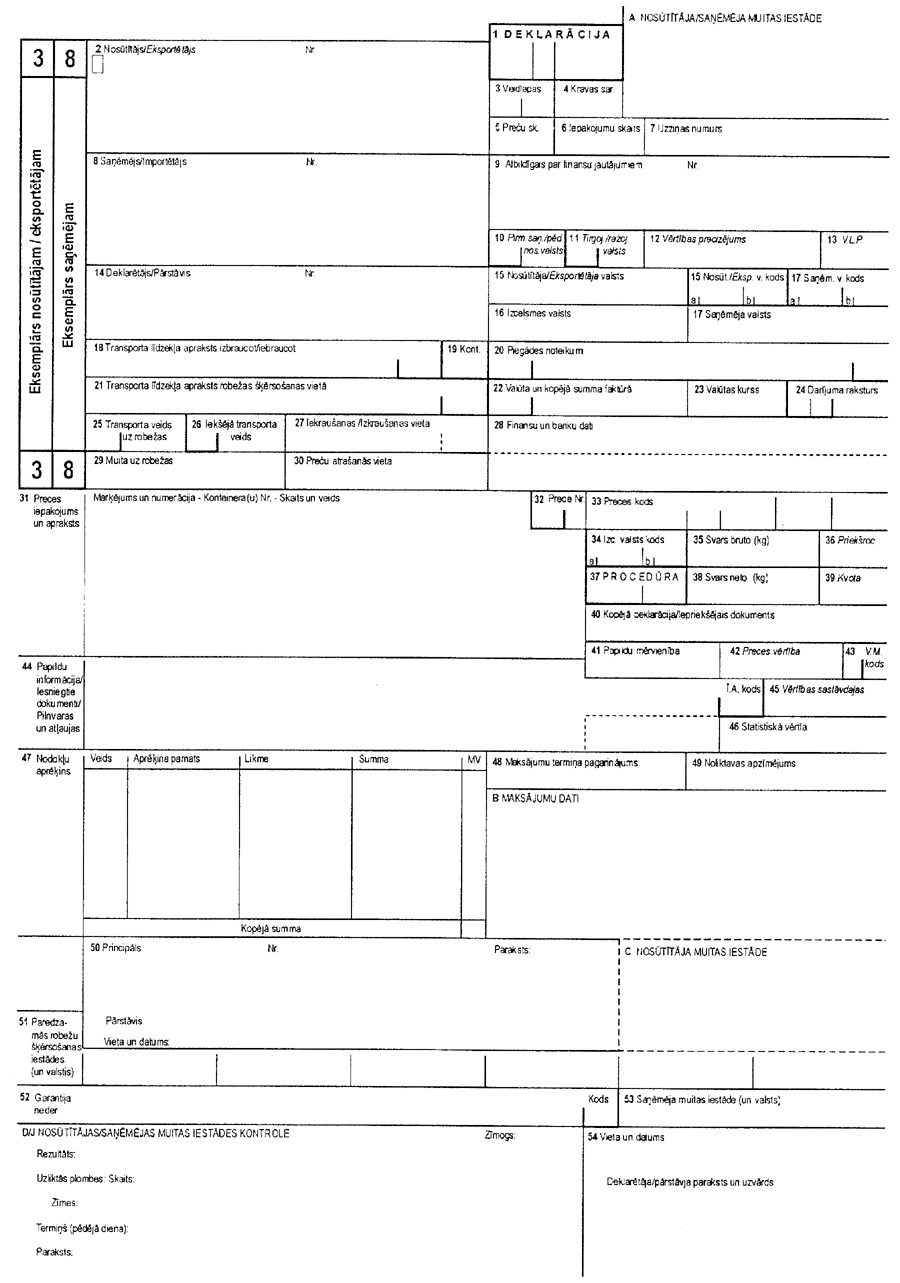 Waste Consignment Note Template